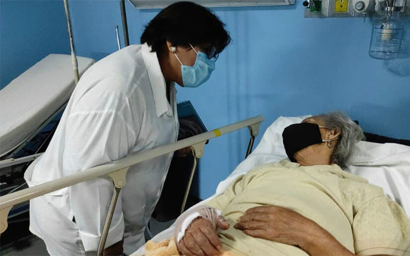 Ministra de Salud realiza recorrido en el Hospital Antonio Lenín Fonseca