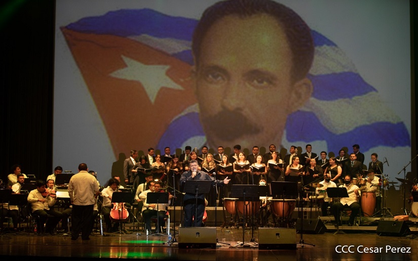 Nicaragua rinde homenaje a José Martí con poesía musicalizada “De Martí a Darío”