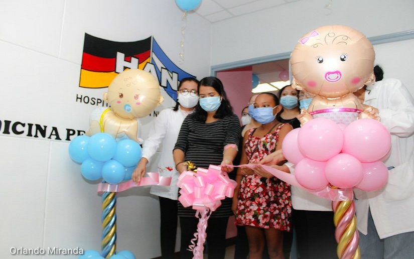 Inauguran Clínica Medicina Perinatal en el Hospital Alemán Nicaragüense en Managua