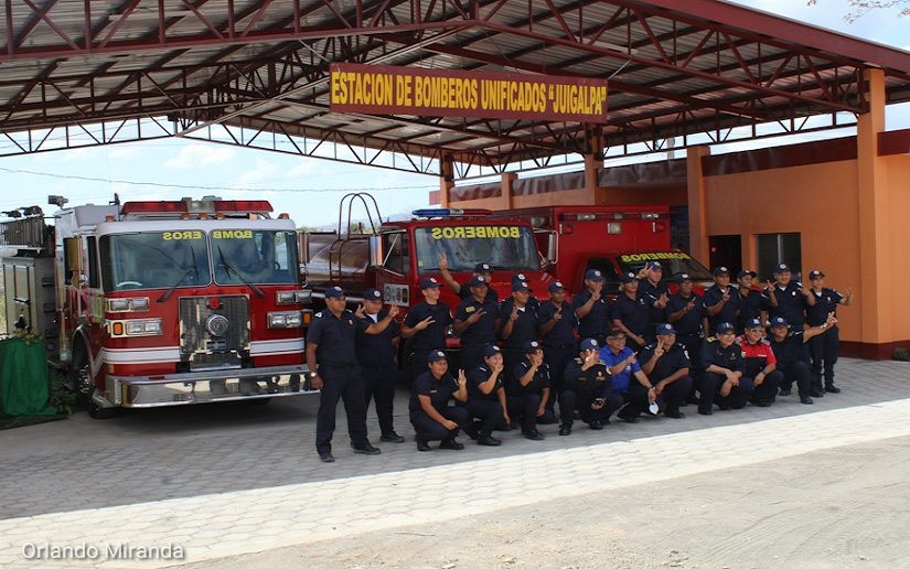 Nueva estación de bomberos inaugurada en Juigalpa es la número 104 en toda Nicaragua