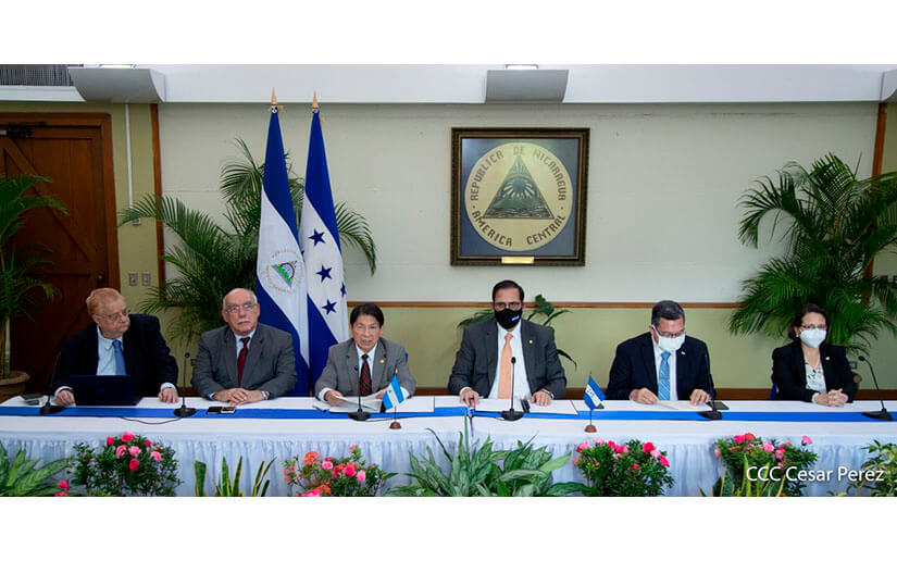 Nicaragua y Honduras firman declaración conjunta