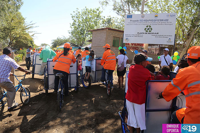 Inauguran planta de reciclaje en Ciudad Sandino