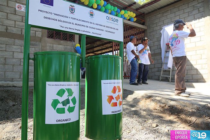 Inauguran planta de reciclaje en Ciudad Sandino