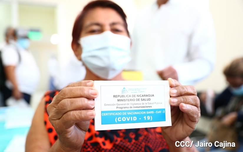 Nicaragua inicia vacunación voluntaria contra la Covid-19