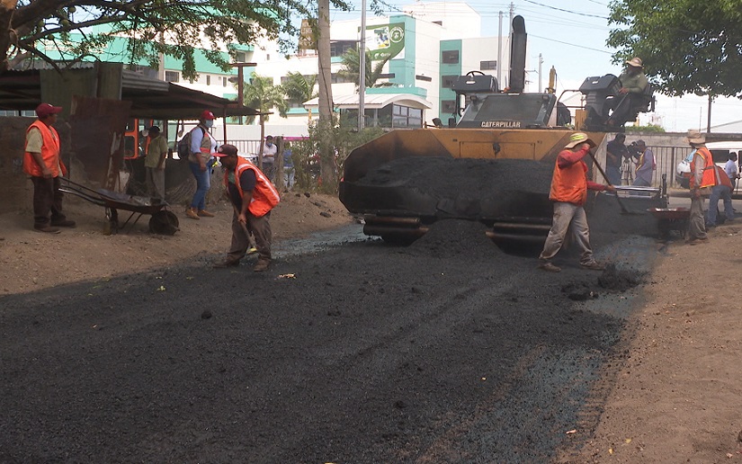 Alcaldía de Managua concluye pavimentación del barrio José Dolores Estada del distrito VI