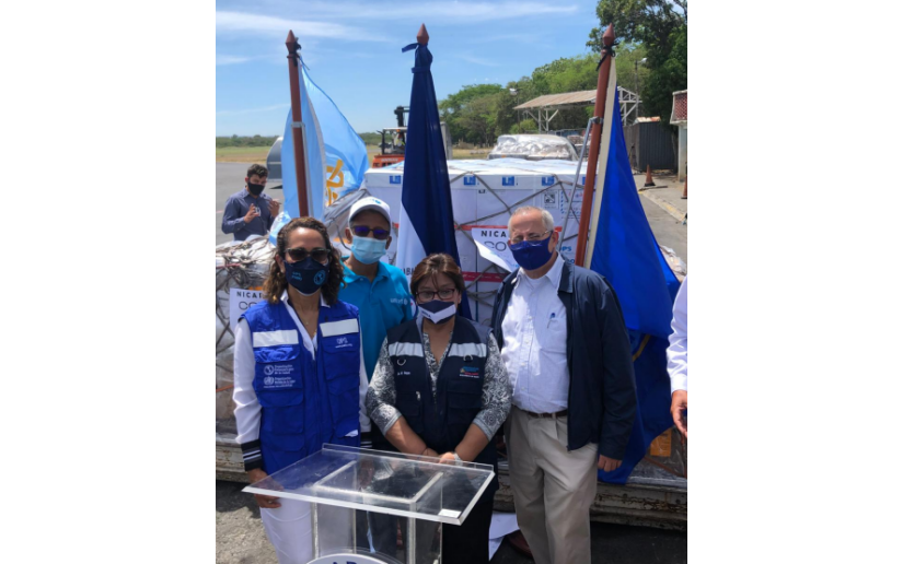 Llegan a Nicaragua más vacunas