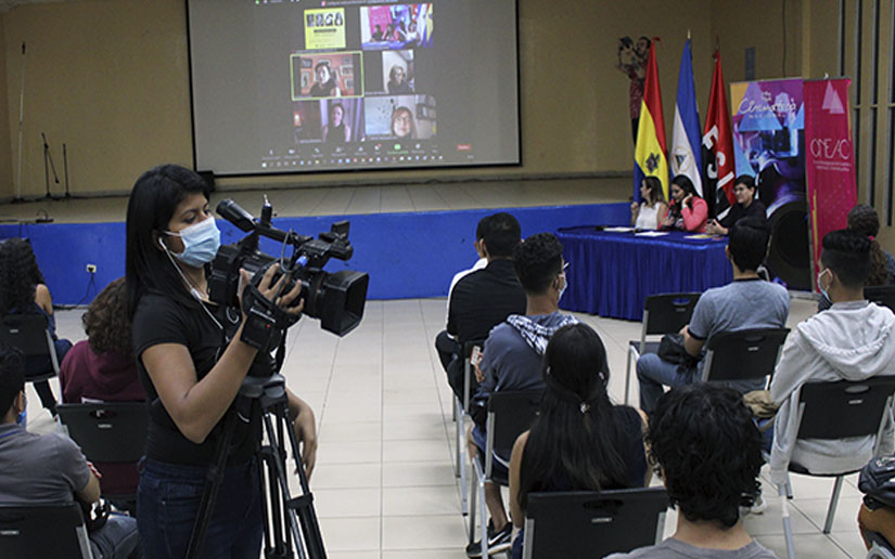 Cinemateca Nacional lleva a cabo conversatorio en la UNAN-Managua