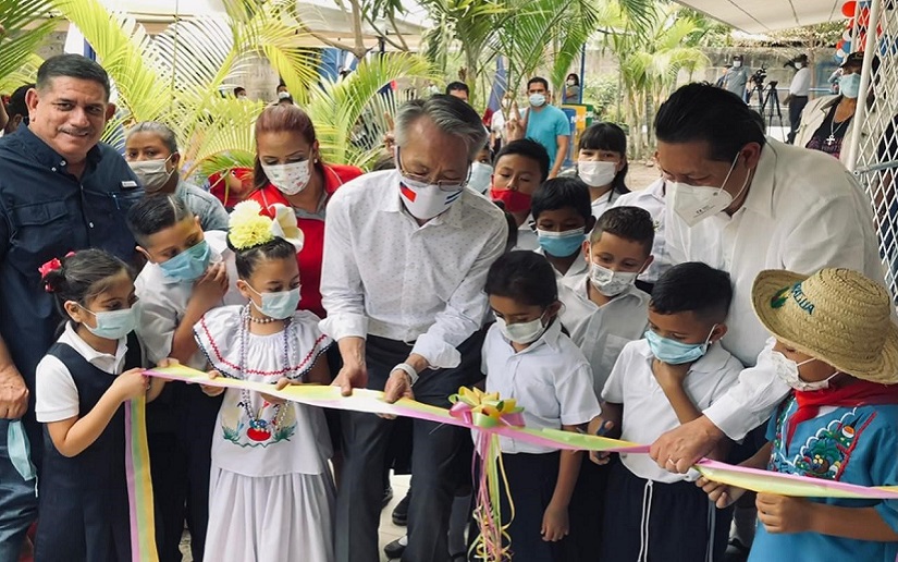 Con apoyo de Taiwán se inauguran mejoras en Centro Educativo Villa Esperanza en Estelí