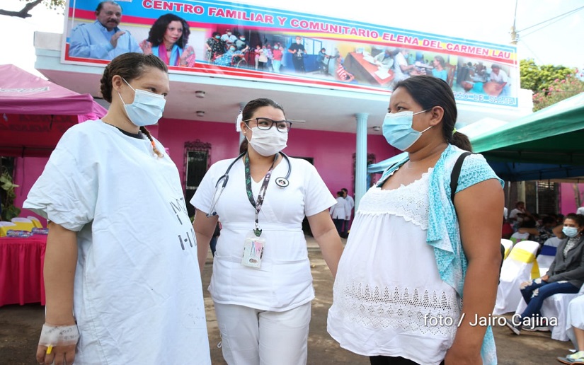Ministerio de Salud inaugura centro familiar y comunitario Elena del Carmen Lau, en Managua