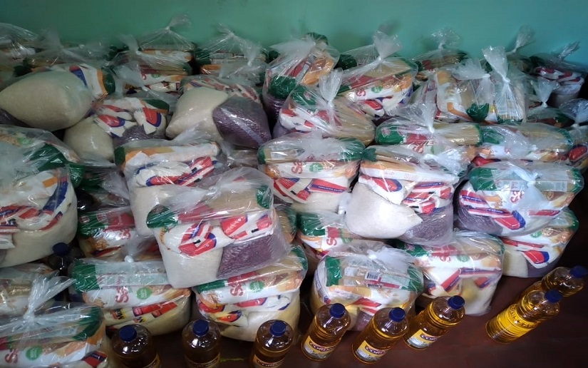 Ministerio de la Familia Niñez y Adolescencia entrega paquetes alimentarios a protagonistas de partos múltiples