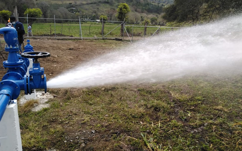 Gobierno de Nicaragua inaugura dos pozos de agua potable en Jinotega 