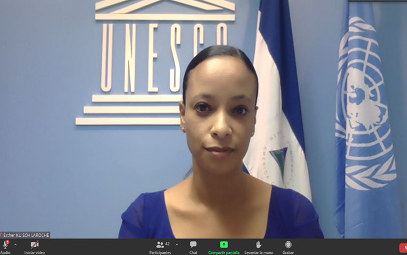 Gobierno de Nicaragua condecora a la representante de Unesco, Esther Kuisch Laroche