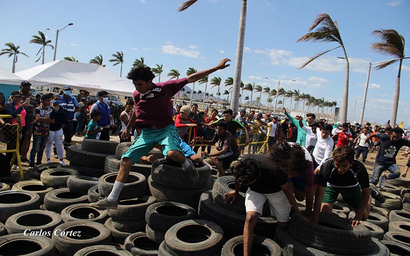 Celebran Segunda Edición del Reto Extremo Cacique Race en Managua   