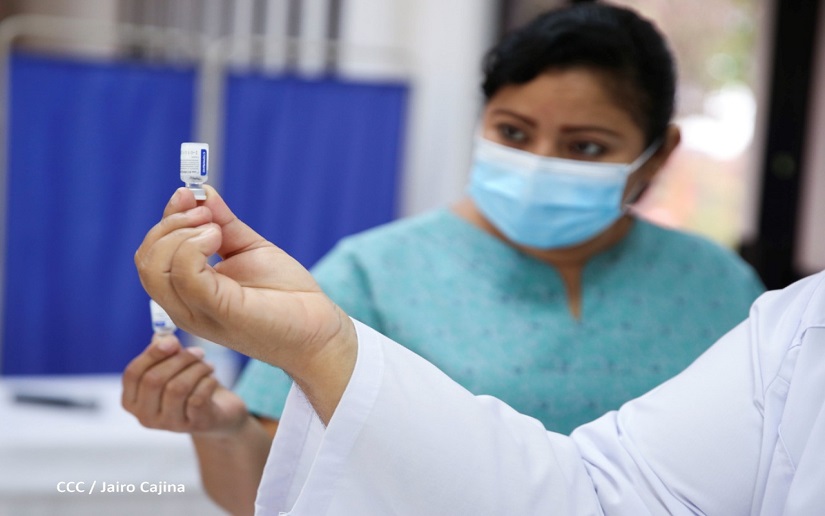 Nicaragua continúa en Semana Santa desarrollando el Plan de Vacunación Voluntaria contra la covid 19