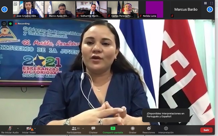 Nicaragua participa en Conferencia de Juventud de Iberoamérica