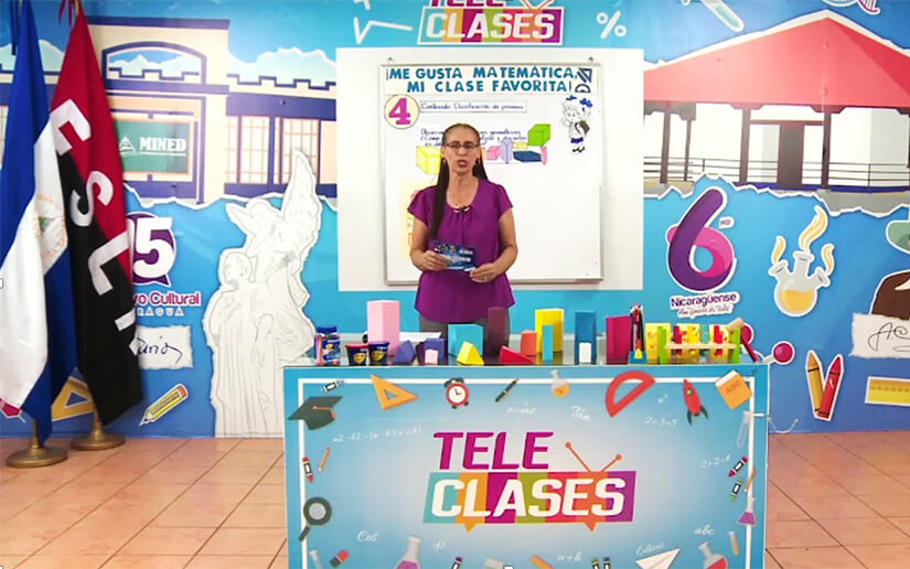En Nicaragua avanzan las teleclases para afianzar aprendizaje