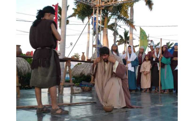 Recrean la tradicional judea en el Puerto Salvador Allende