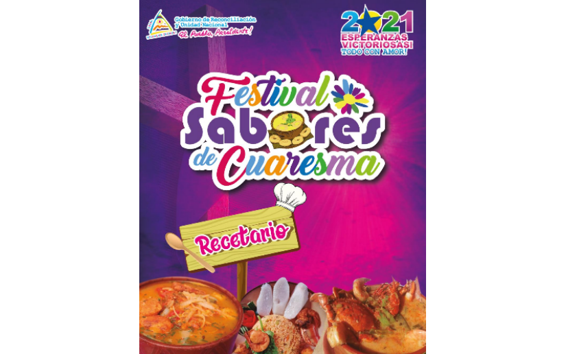 Presentan recetario del Festival Sabores de Cuaresma 2021