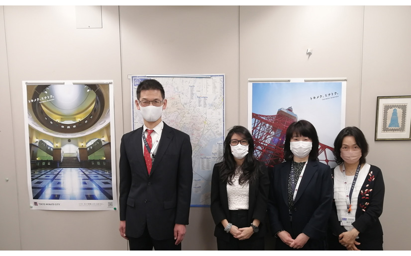  Embajada de Nicaragua en Japón visita Alcaldía de Minato