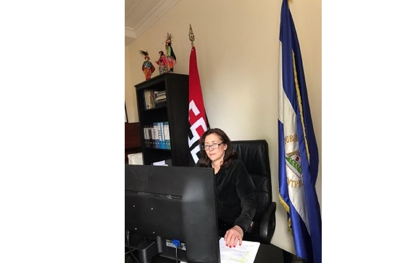 Embajada de Nicaragua en Italia en diálogo sobre la paz y programa de prevención