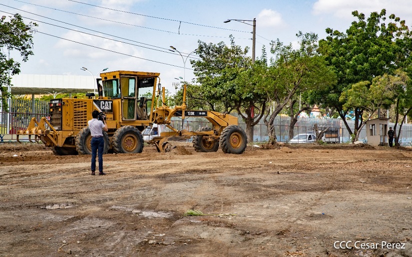 Alcaldía de Managua inicia construcción del Parque Bicentenario de las Américas