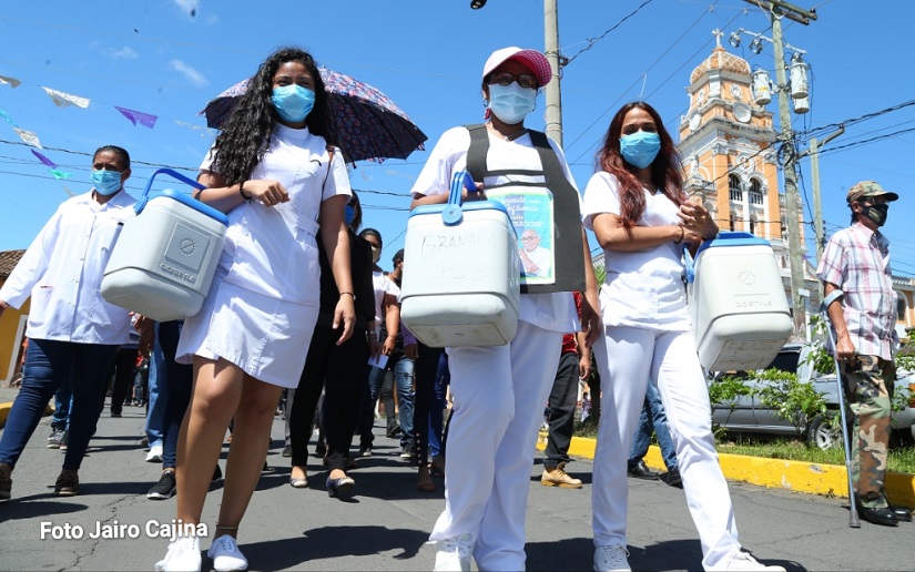 Jornada Nacional de Vacunación concluye este 24 y 25 de abril en Nicaragua