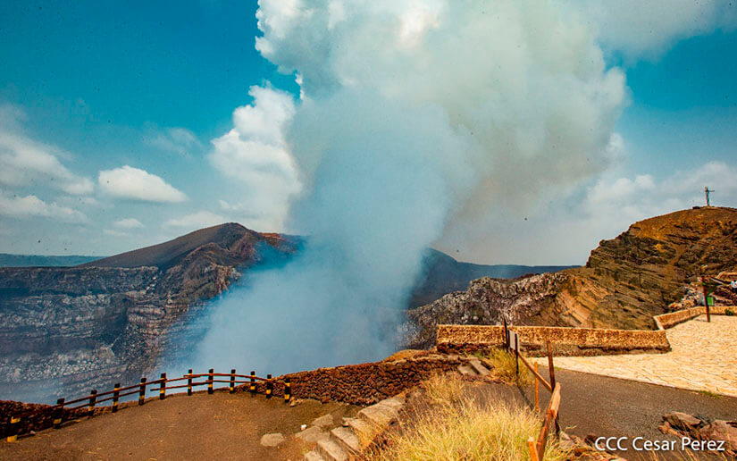 Ineter informa sobre actividad sísmica en los alrededores Volcán Masaya