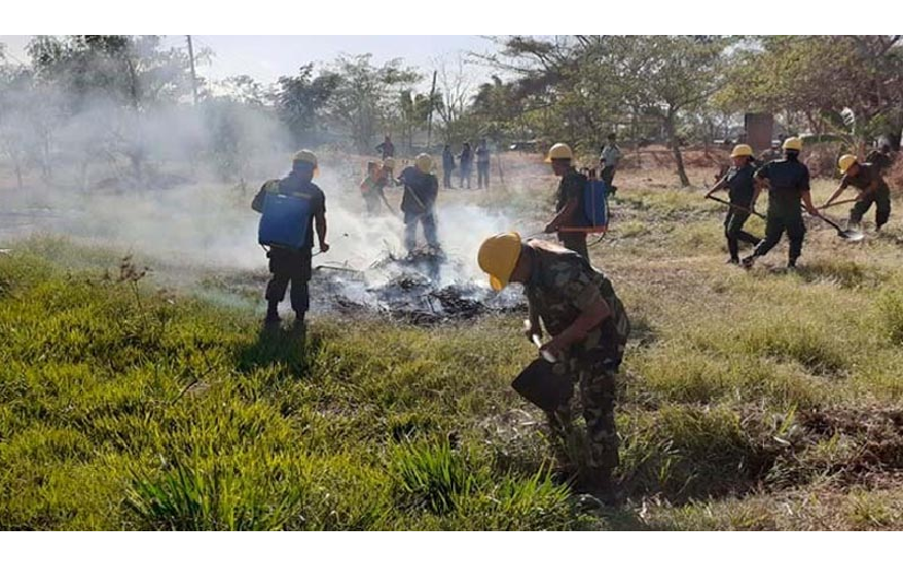 Monitoreo de puntos de calor y verificación de incendios forestales en Nicaragua