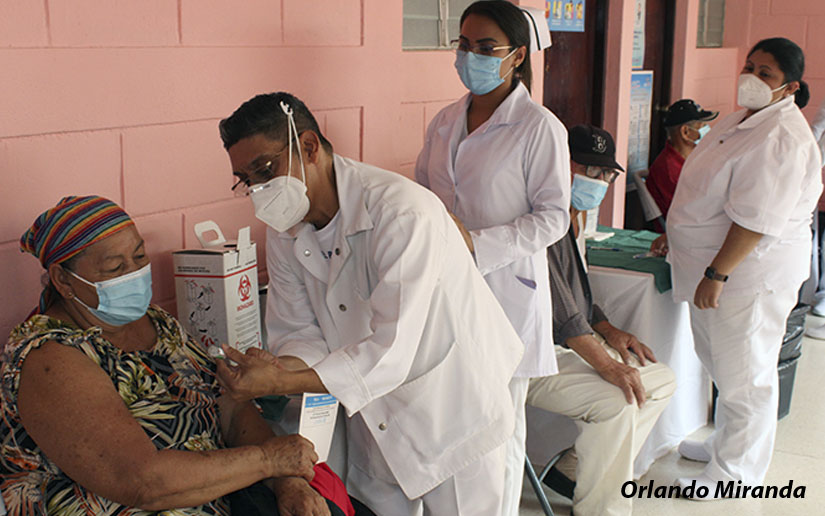 El proceso de vacunación contra la Covid-19 llega a Ticuantepe y San Rafael del Sur