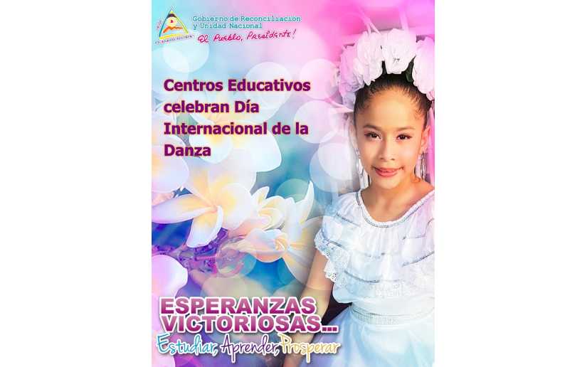 Centros educativos celebran el Día Internacional de la Danza