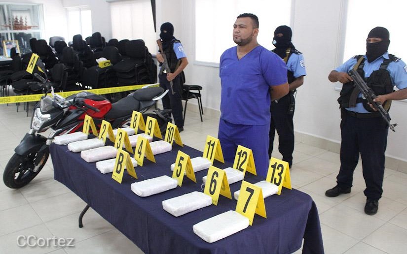 Policía Nacional ocupa 13 kilos de cocaína valorados en más de 326 mil dólares en Managua
