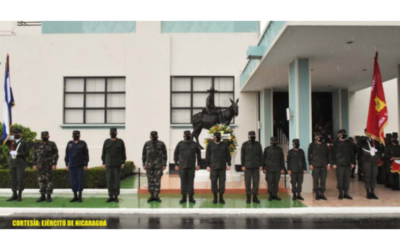 Ejército de Nicaragua conmemora el Día de la Dignidad Nacional 
