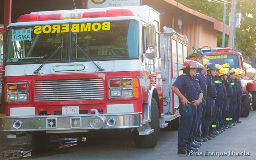 Salen nuevas unidades de bomberos para la estación que será inaugurada en Tisma, Masaya