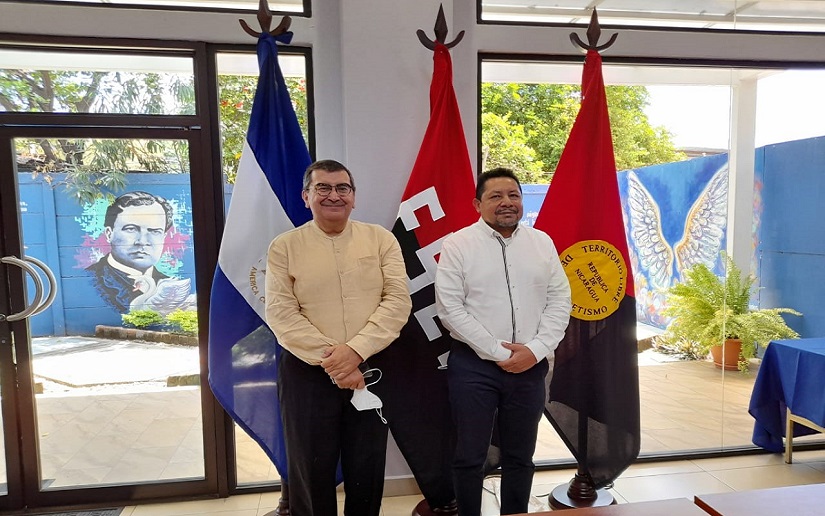 Mined, IND, Juventud y Alcaldía de Managua reciben a nuevo Embajador de México