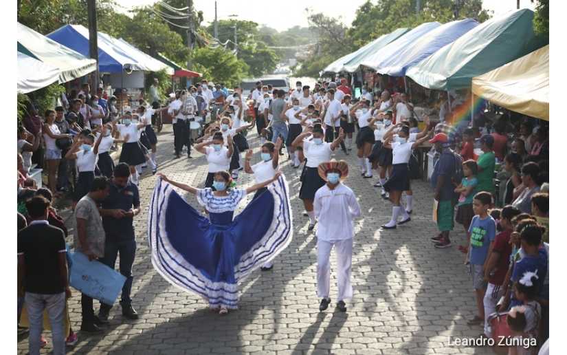Celebran en Managua inicio del ciclo agrícola 2021 con colorido carnaval 