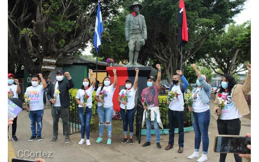 Niquinohomo le rinde tributo al General Sandino