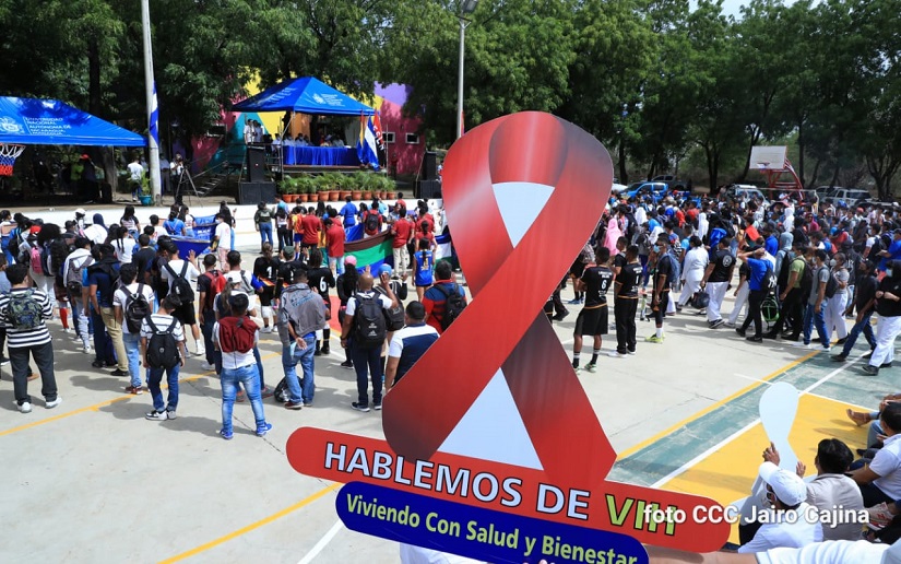 UNAN-Managua libre de estigma y discriminación hacia las personas con VIH y de la diversidad sexual