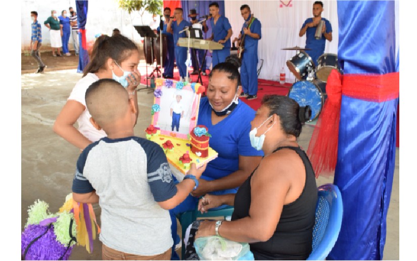 Celebran Día de la Madre en establecimientos penitenciarios de Nicaragua