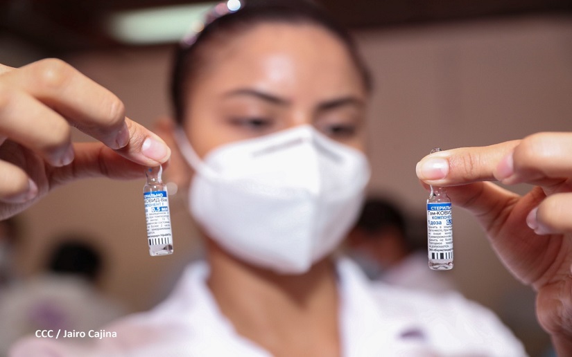 Continúa vacunación voluntaria, vacunación protectora frente a la Covid-19 en Managua