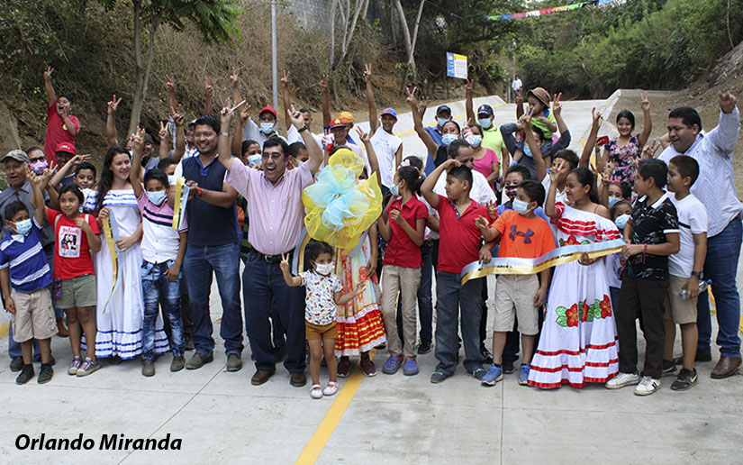Inauguran obras de mitigación en comarca San Isidro de la Cruz Verde