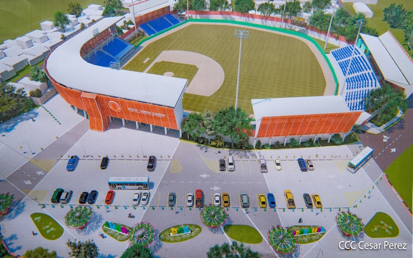 Así será el nuevo estadio de béisbol en Masaya