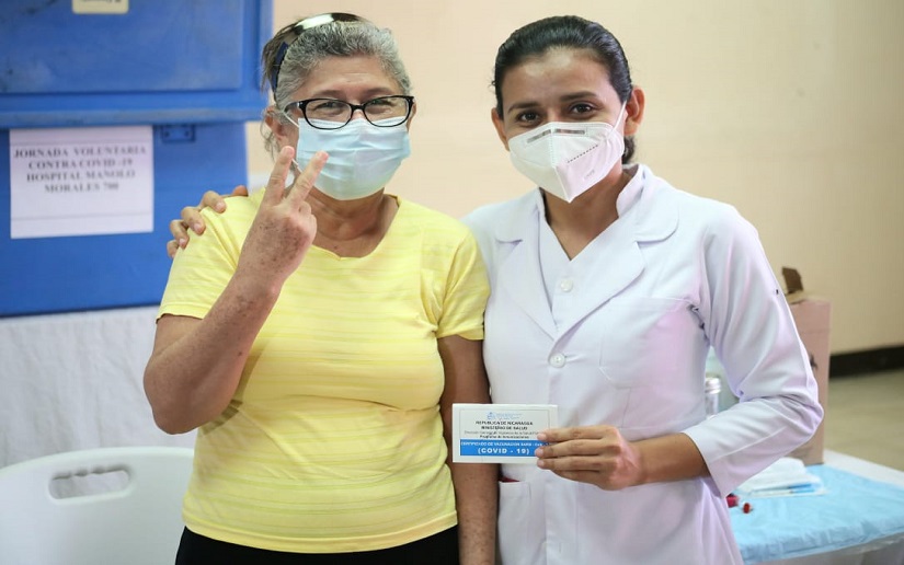Avanza en Managua el Programa de Vacunación voluntaria frente a la Covid-19