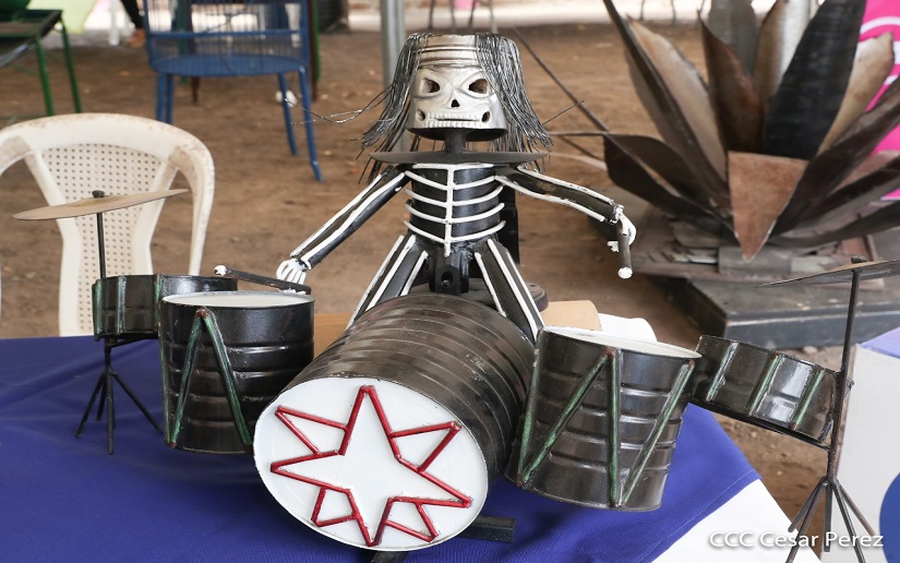 Emprendedores del metal en Nicaragua muestran su creatividad e innovación