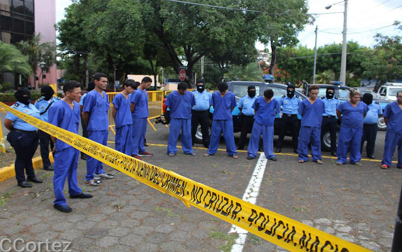 Capturan a 72 delincuentes por diferentes delitos en Nicaragua