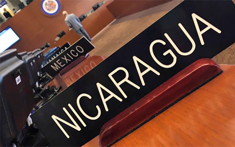 Nicaragua rechaza en la OEA intervencionismo en su proceso interno