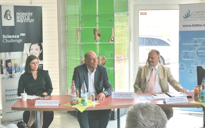 Delegación de Nicaragua visita Instituto Robert Boyle en Jena, Alemania