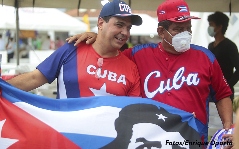 Comunidad cubana en Nicaragua realiza feria en saludo al Día del Padre y en contra del bloqueo
