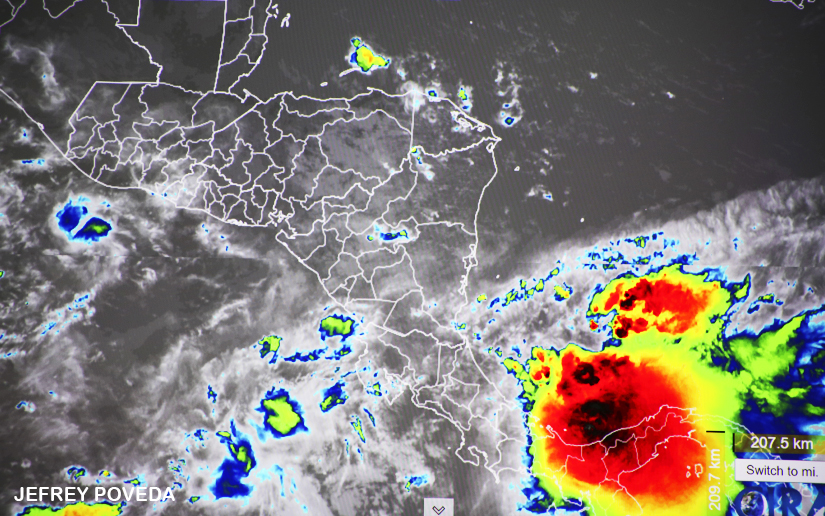 Altas probabilidades de lluvias en Nicaragua por llegada de la Onda Tropical 7