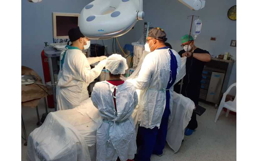 25 pacientes fueron operados durante jornada quirúrgica en hospital Manolo Morales