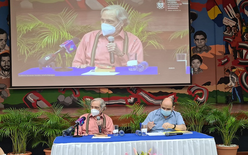 Dr. Aldo Díaz Lacayo abre Cátedra Universitaria “Comandante Carlos Fonseca Amador”